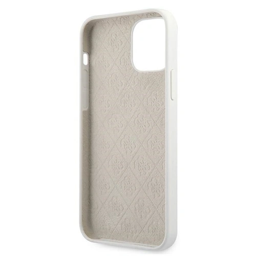 Kup Guess Apple Tasche GUHCP12SLSLMGWH iPhone 12 mini weiß/weiß Hartschale Metall Logo Script - GUE858WHT - {ean13} - Sklep Home Screen