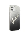 Kup Guess Apple Tasche GUHCP12SPCUGLSBK iPhone 12 mini schwarz/schwarz Hardcase Glitter Gradient Script - GUE859BLK - {ean13} - Sklep Home Screen