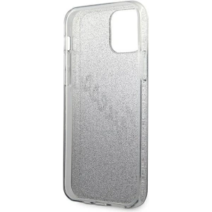 Kup Etui Guess GUHCP12SPCUGLSBK Apple iPhone 12 mini czarny/black hardcase Glitter Gradient Script - GUE859BLK - {ean13} - Sklep Home Screen