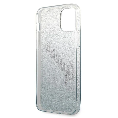 Kup Etui Guess GUHCP12SPCUGLSBL Apple iPhone 12 mini albastru/blue hardcase Glitter Gradient Script - GUE860BLU - {ean13} - Sklep Home Screen