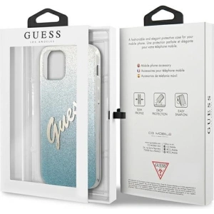 Kup Etui Guess GUHCP12SPCUGLSBL Apple iPhone 12 mini niebieski/blue hardcase Glitter Gradient Script - GUE860BLU - {ean13} - Sklep Home Screen
