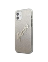 Kup Guess Apple Tasche GUHCP12SPCUGLSGO iPhone 12 mini gold/gold Hartschale Glitter Gradient Script - GUE861GLD - {ean13} - Sklep Home Screen