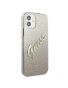 Kup Guess Apple Tasche GUHCP12SPCUGLSGO iPhone 12 mini gold/gold Hartschale Glitter Gradient Script - GUE861GLD - {ean13} - Sklep Home Screen
