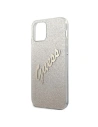 Kup Guess Apple Tasche GUHCP12SPCUGLSGO iPhone 12 mini gold/gold Hartschale Glitter Gradient Script - GUE861GLD - {ean13} - Sklep Home Screen