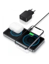 Vezeték nélküli töltő ESR HaloLock 2w1 Magnetic MagSafe vezeték nélküli töltő fekete