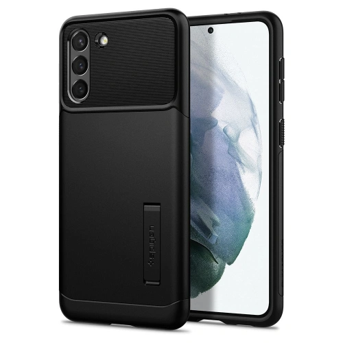 Kup Etui Spigen Slim Armor Samsung Galaxy S21+ Plus Black - SPN1462BLK - {ean13} - Sklep Home Screen