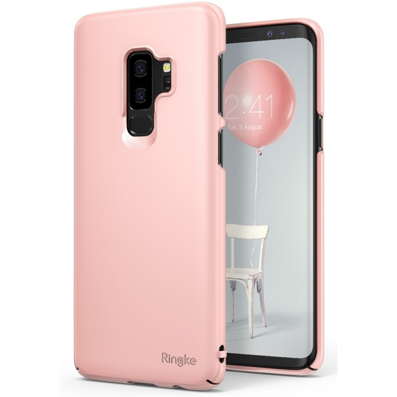 Etui Ringke Slim Samsung Galaxy S9 Plus Peach Pink