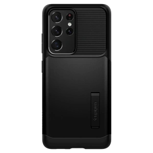 Buy Spigen Slim Armor Samsung Galaxy S21 Ultra Black - SPN1465BLK - {ean13} - Home Screen Store Europe