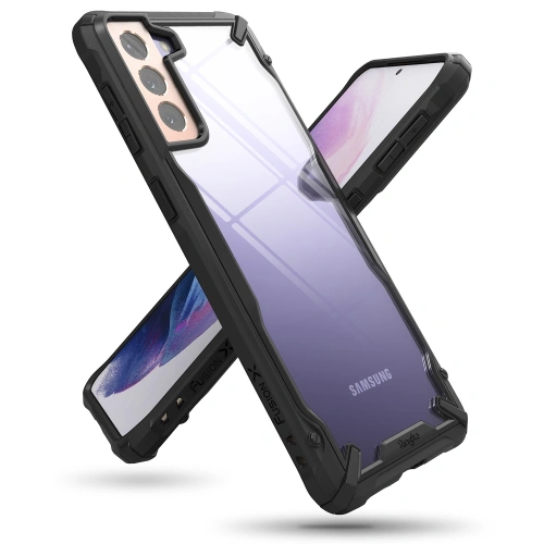 Kup Etui Ringke Fusion-X Samsung Galaxy S21+ Plus Fekete - RGK1339BLK - {ean13} - Sklep Home Screen