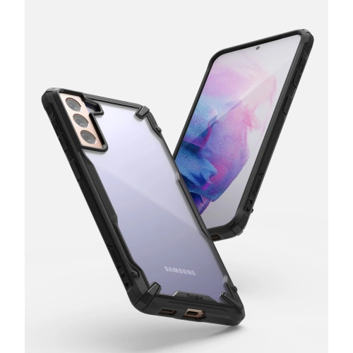 Kup Etui Ringke Fusion-X Samsung Galaxy S21+ Plus Fekete - RGK1339BLK - {ean13} - Sklep Home Screen