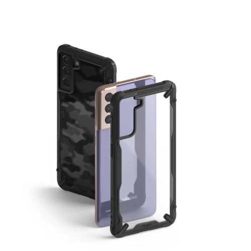 Kup Etui Ringke Fusion-X Samsung Galaxy S21+ Plus Black - RGK1339BLK - {ean13} - Sklep Home Screen
