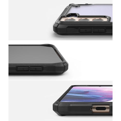 Kup Etui Ringke Fusion-X Samsung Galaxy S21+ Plus Fekete - RGK1339BLK - {ean13} - Sklep Home Screen