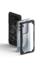 Kup Etui Ringke Fusion-X Samsung Galaxy S21 Ultra Fekete - RGK1343BLK - {ean13} - Sklep Home Screen