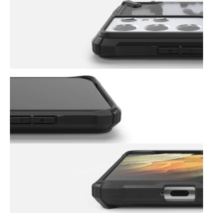 Buy Ringke Fusion-X Design Samsung Galaxy S21 Ultra Camo (Moro) Black - RGK1344CAM - {ean13} - Home Screen Store Europe