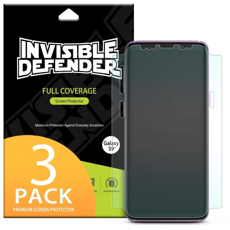 Folia Ringke Invisible Defender Samsung Galaxy S9 Plus Full Cover