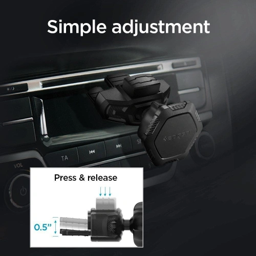 Kup Uchwyt auto Spigen QS24 Magnetic CD Car Mount Holder - SPN1468 - {ean13} - Sklep Home Screen