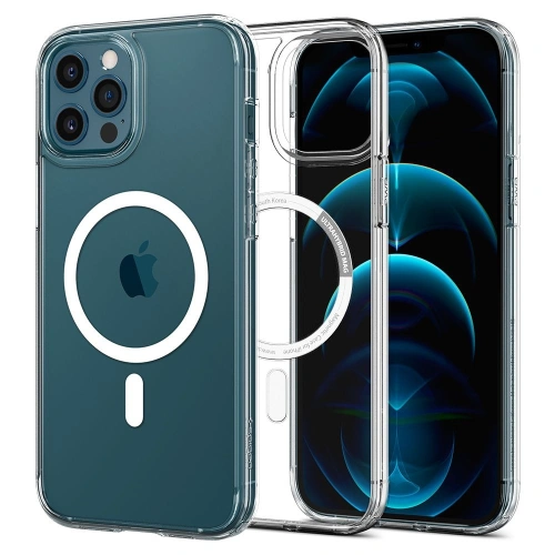 Kup Case Spigen Ultra Hybrid Mag Apple iPhone 12/12 Pro Weiß - SPN1471WHT - {ean13} - Sklep Home Screen