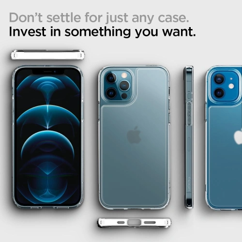 Kup Etui Spigen Quartz Hybrid Apple iPhone 12/12 Pro Matte Clear - SPN1472MCL - {ean13} - Sklep Home Screen