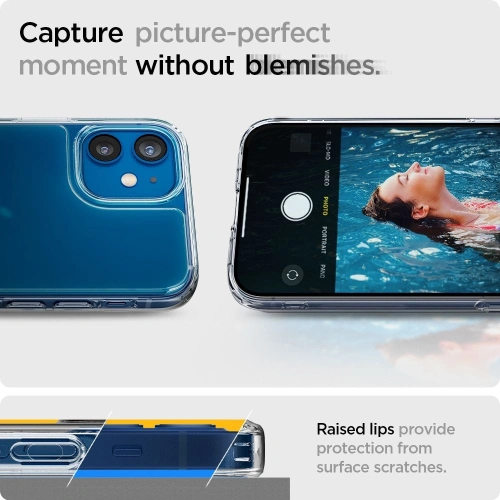 Kup Case Spigen Quartz Hybrid Apple iPhone 12 mini Mattklar - SPN1473MCL - {ean13} - Sklep Home Screen