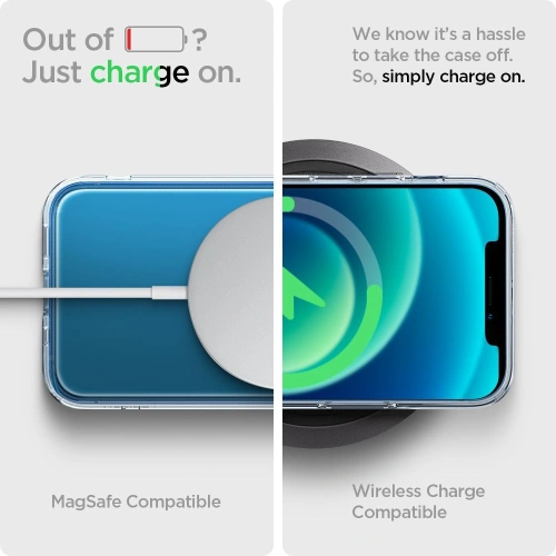 Kup Case Spigen Quartz Hybrid Apple iPhone 12 mini Mattklar - SPN1473MCL - {ean13} - Sklep Home Screen