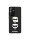 Kup Etui Karl Lagerfeld KLHCS21LSAKICKCBK Samsung Galaxy S21 Ultra fekete/black hardcase Saffiano Ikonik Karl&Choupette Head - KLD441BLK - {ean13} - Sklep Home Screen