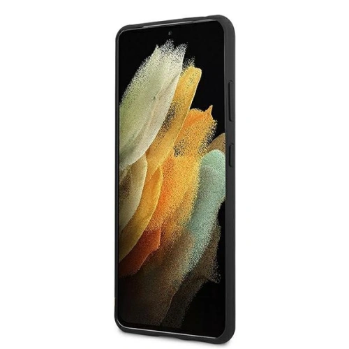 Buy Karl Lagerfeld KLHCS21LSAKICKCBK Samsung Galaxy S21 Ultra black hardcase Saffiano Ikonik Karl&Choupette Head - KLD441BLK - {ean13} - Home Screen Store Europe