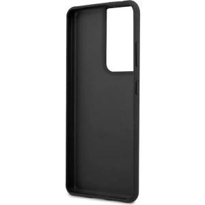 Buy Karl Lagerfeld KLHCS21LSAKICKCBK Samsung Galaxy S21 Ultra black hardcase Saffiano Ikonik Karl&Choupette Head - KLD441BLK - {ean13} - Home Screen Store Europe