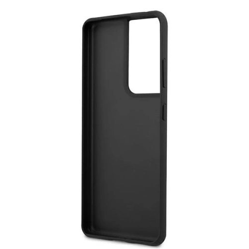Kup Etui Karl Lagerfeld KLHCS21LSAKICKCBK Samsung Galaxy S21 Ultra czarny/black hardcase Saffiano Ikonik Karl&Choupette Head - KLD441BLK - {ean13} - Sklep Home Screen