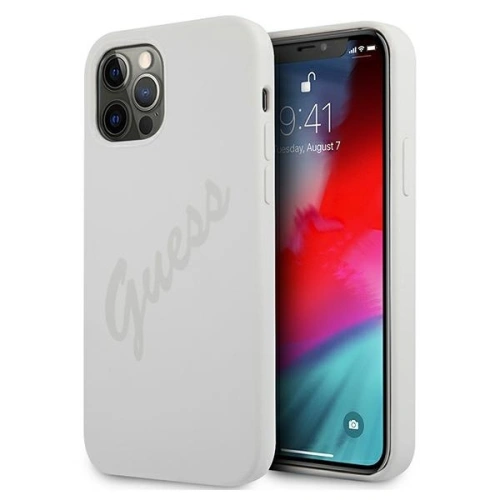 Kup Etui Guess GUHCP12LLSVSCR Apple iPhone 12 Pro Max crem/cream hardcase Script Vintage - GUE865CRM - {ean13} - Sklep Home Screen