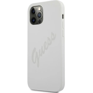 Buy Guess GUHCP12LLSVSCR Apple iPhone 12 Pro Max cream hardcase Script Vintage - GUE865CRM - {ean13} - Home Screen Store Europe
