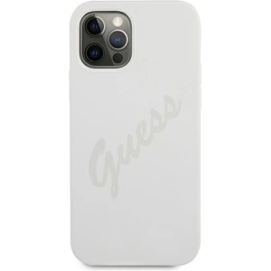 Buy Guess GUHCP12LLSVSCR Apple iPhone 12 Pro Max cream hardcase Script Vintage - GUE865CRM - {ean13} - Home Screen Store Europe