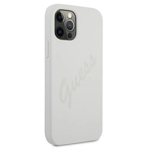 Kup Etui Guess GUHCP12LLSVSCR Apple iPhone 12 Pro Max crem/cream hardcase Script Vintage - GUE865CRM - {ean13} - Sklep Home Screen