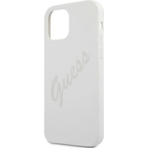 Buy Guess GUHCP12LLSVSCR Apple iPhone 12 Pro Max cream hardcase Script Vintage - GUE865CRM - {ean13} - Home Screen Store Europe
