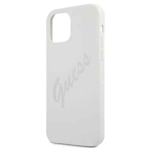 Buy Guess GUHCP12LLSVSCR Apple iPhone 12 Pro Max cream hardcase Script Vintage - GUE865CRM - {ean13} - Home Screen Store Europe