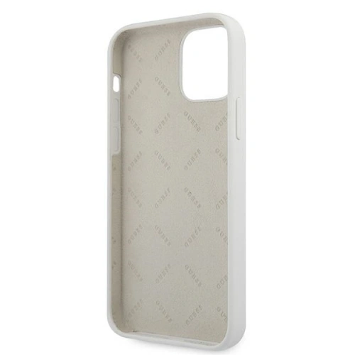 Buy Guess GUHCP12LLSVSCR Apple iPhone 12 Pro Max cream hardcase Script Vintage - GUE865CRM - {ean13} - Home Screen Store Europe