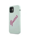 Kup Etui Guess GUHCP12SLSVSBF Apple iPhone 12 mini albastru fucsia/blue fuchsia hardcase Silicon Vintage - GUE866BLUFKS - {ean13} - Sklep Home Screen