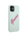 Kup Etui Guess GUHCP12SLSVSBF Apple iPhone 12 mini albastru fucsia/blue fuchsia hardcase Silicon Vintage - GUE866BLUFKS - {ean13} - Sklep Home Screen