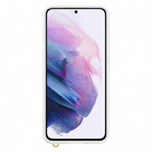 Buy Samsung Galaxy S21 EF-GG991CW white Clear Protective Cover - SMG309WHT - {ean13} - Home Screen Store Europe