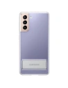 Etui Samsung Galaxy S21 EF-JG991CT Capac Transparent Clar cu Suport