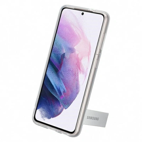 Kup Etui Samsung Galaxy S21 EF-JG991CT Transparent Clear Standing Cover - SMG313CL - {ean13} - Sklep Home Screen