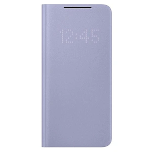 Kup Etui Samsung Galaxy S21 EF-NG991PV violet/vișiniu LED View Cover - SMG323PRP - {ean13} - Sklep Home Screen