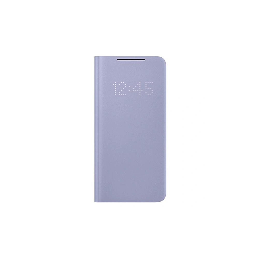 Etui Samsung Galaxy S21 EF-NG991PV fioletowy/violet LED View Cover