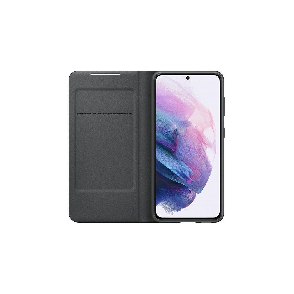 Etui Samsung Galaxy S21+ Plus EF-NG996PB czarny/black LED View Cover