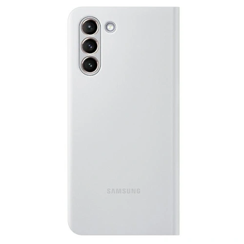 Kup Etui Samsung Galaxy S21+ Plus EF-NG996PJ világosszürke LED View Cover - SMG325GRY - {ean13} - Sklep Home Screen