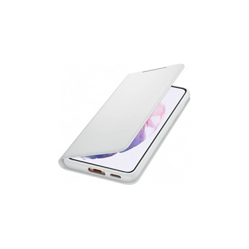 Etui Samsung Galaxy S21+ Plus EF-NG996PJ jasno szary/light gray LED View Cover