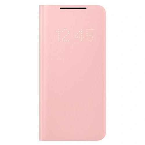 Kup Etui Samsung Galaxy S21+ Plus EF-NG996PP rozie/pink LED View Cover - SMG326PNK - {ean13} - Sklep Home Screen