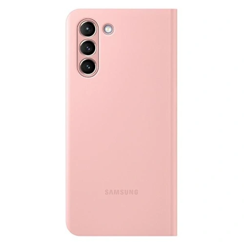 Kup Etui Samsung Galaxy S21+ Plus EF-NG996PP różowy/pink LED View Cover - SMG326PNK - {ean13} - Sklep Home Screen
