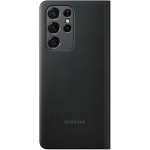 Buy Samsung Galaxy S21 Ultra EF-NG998PB black LED View Cover - SMG328BLK - {ean13} - Home Screen Store Europe