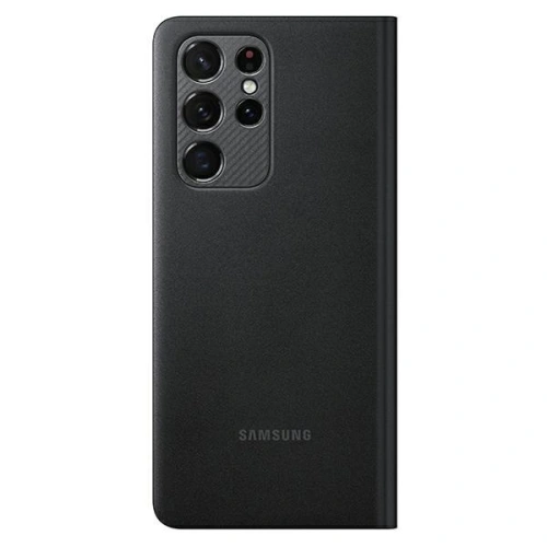 Kup Etui Samsung Galaxy S21 Ultra EF-NG998PB fekete/black LED View Cover - SMG328BLK - {ean13} - Sklep Home Screen
