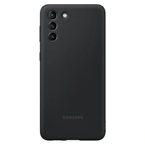 Kup Etui Samsung Galaxy S21+ Plus EF-PG996TB czarny/black Silicone Cover - SMG333BLK - {ean13} - Sklep Home Screen
